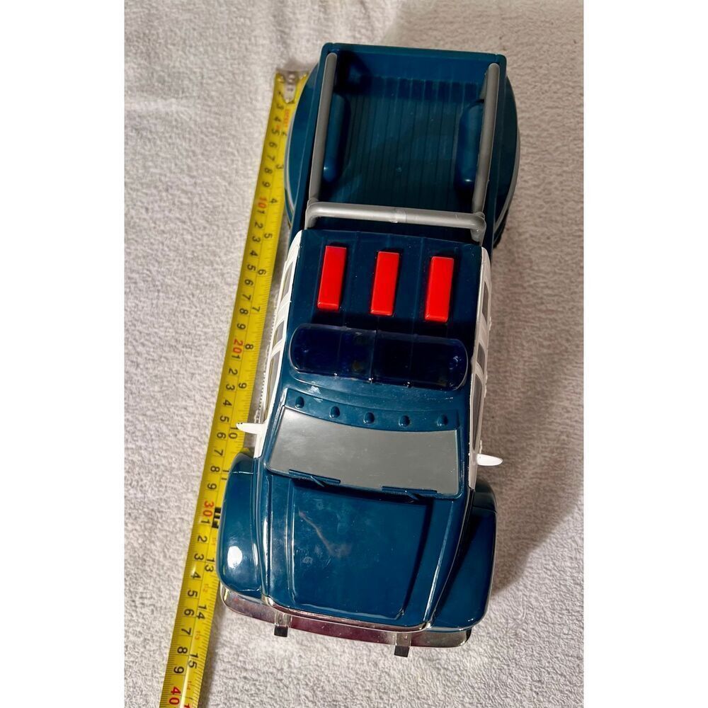 Tonka Rescue Force Police Pickup Truck Tested Works - Picture 11 of 13